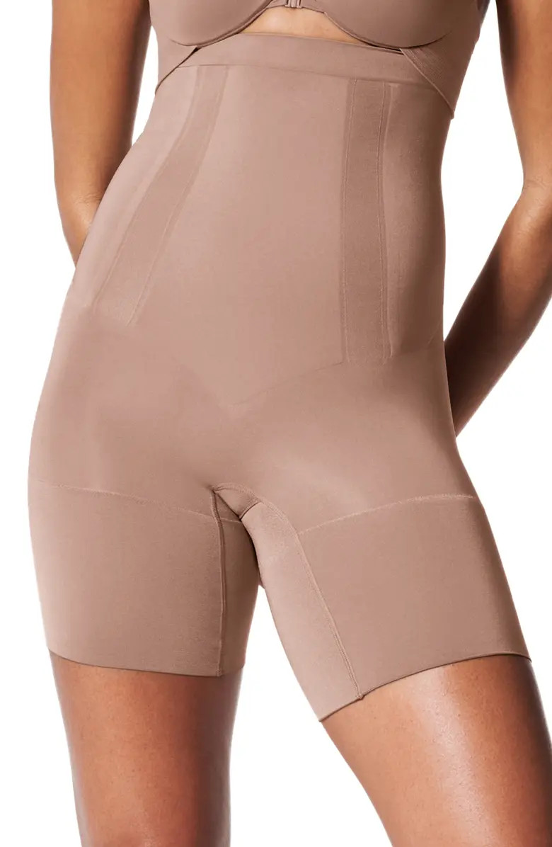 SPANXsculpt™ OnCore High Waist MidThigh Shorts | Nordstrom