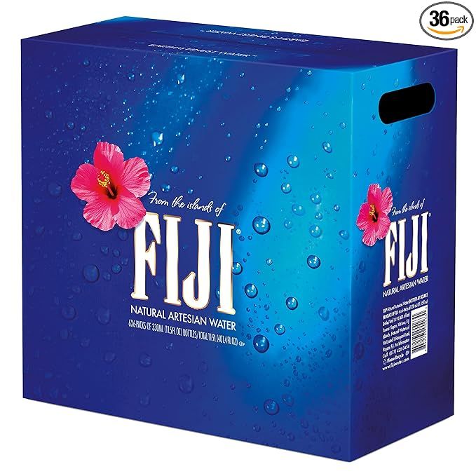 FIJI Natural Artesian Water, 11.15 Fl Ounce Bottle (Pack of 36) | Amazon (US)