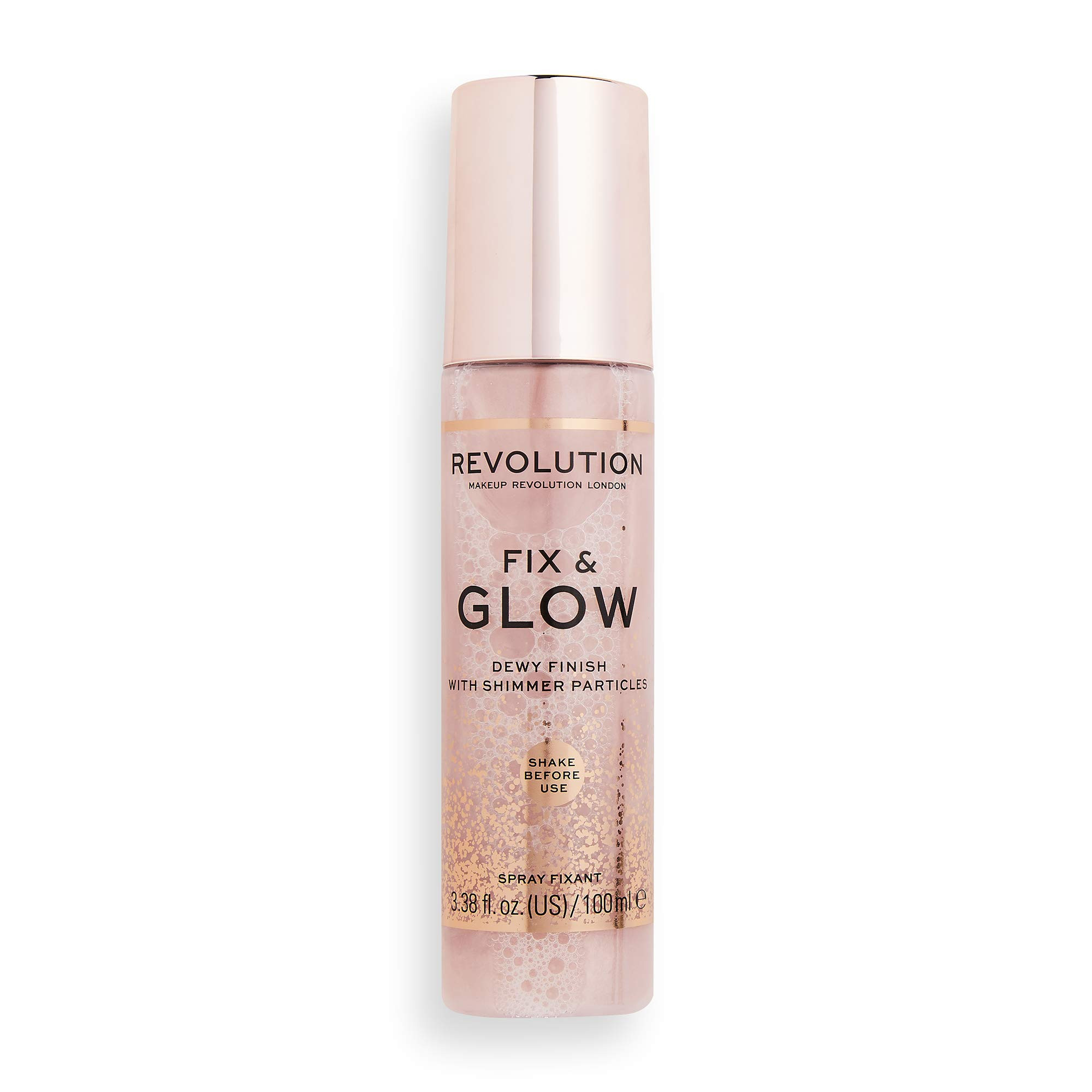Makeup Revolution Fix & Glow Fixing Spray, Illuminating & Hydrating, Vegan & Cruelty-Free, 3.38 F... | Amazon (US)