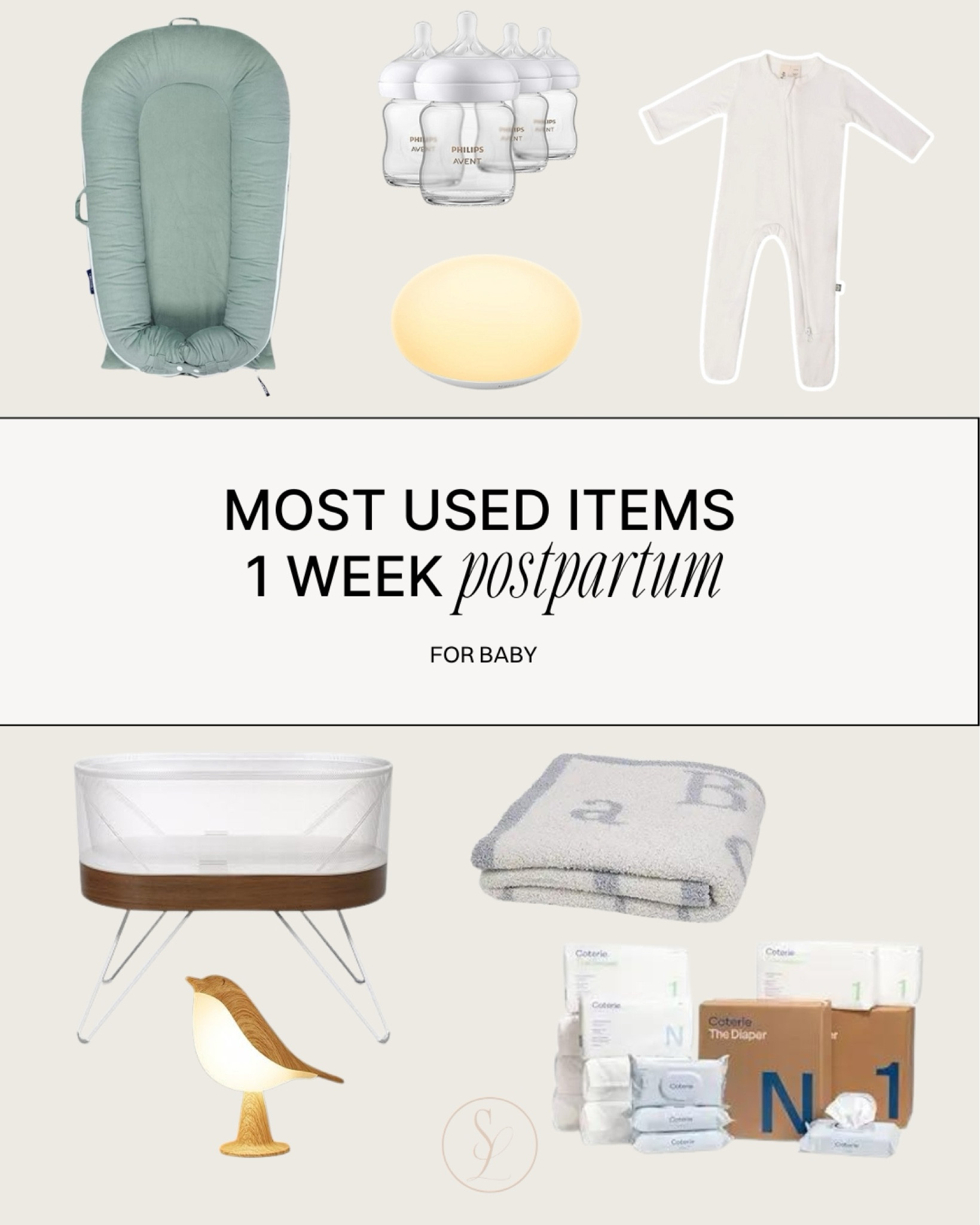 Most used items for baby 1 week postpartum 🫶🏼👶🏼

#LTKBaby