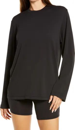 SKIMS Boyfriend Long Sleeve T-Shirt | Nordstrom | Nordstrom