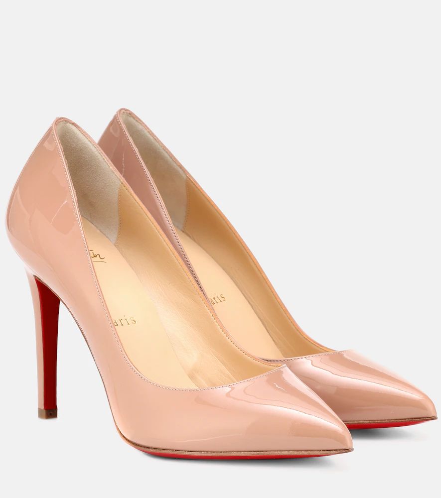 Christian Louboutin Pigalle 100 patent leather pumps | Mytheresa (US/CA)