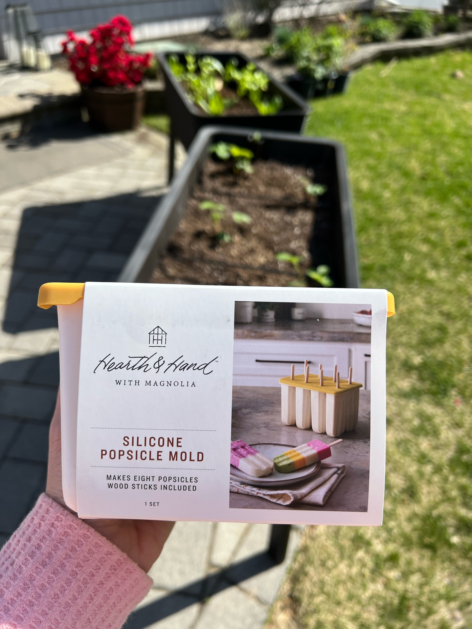 Hearth & Hand with Magnolia silicone popsicle molds. We cannot wait to use our fresh strawberries & lemons & mint to make our own popsicles this summer. 🤍🍋🍓

#LTKkids #LTKSeasonal #LTKhome