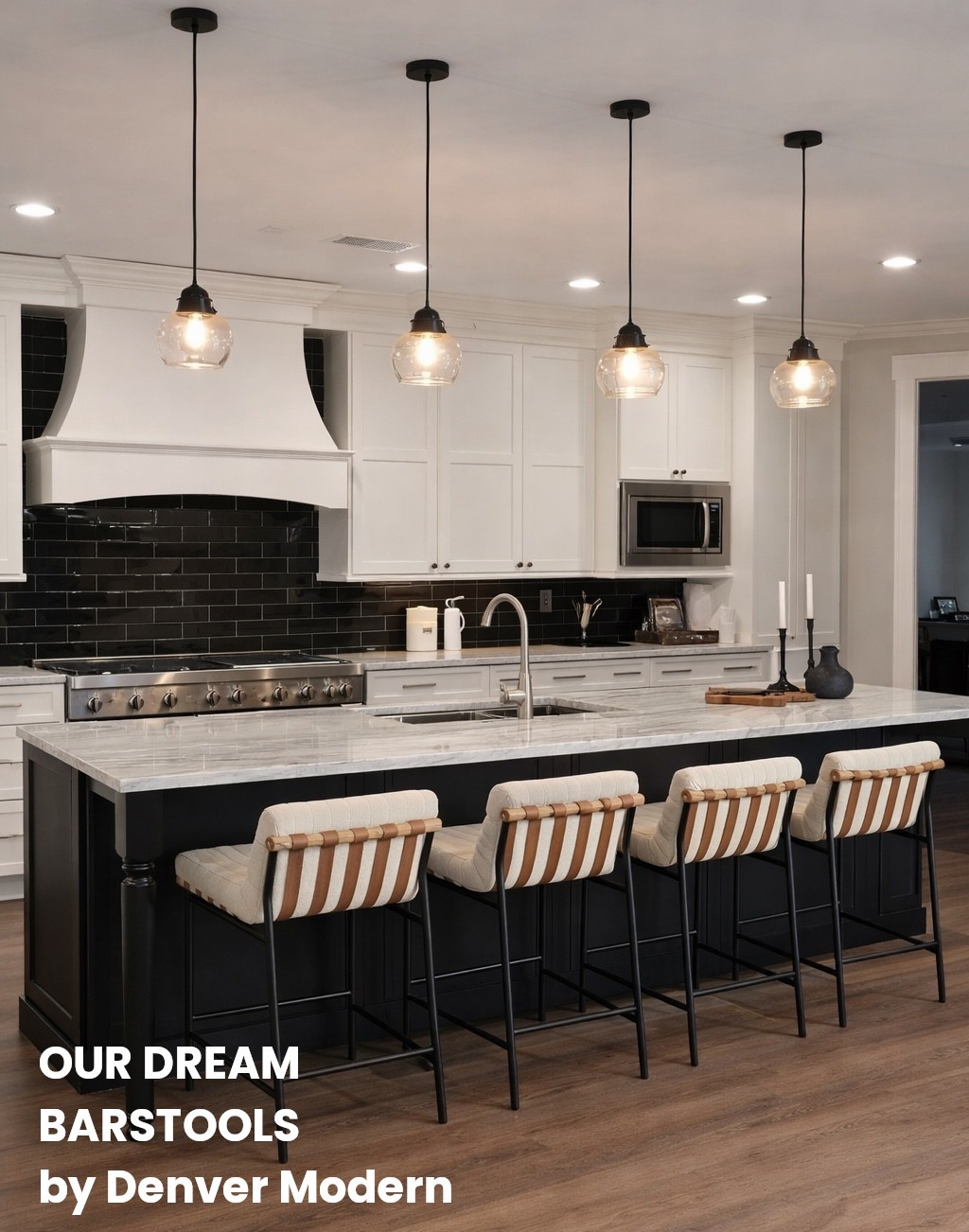 My husband has wanted these for 3 years!!!

These were my husband’s dream bar stools three years ago — and I finally understand why.

I didn’t realize how much the wrong stools were holding this space back until I looked at it differently. With a dark kitchen island, more black just flattens everything — you need contrast.

This is the direction I’m going: light upholstery, clean lines, and mixed materials that actually balance the space and tie into the floors and finishes.

Sharing the exact Denver Modern pieces that we have been dreaming about bringing home. 

Denver Modern has been at the top of my list, but I pulled a few similar styles that give the same clean, balanced look#LTKStyleTip #KitchenDesign #BarStools #CounterStools #DenverModern #HomeDecor #InteriorDesign #ModernHome #NeutralHome

#LTKHome #LTKHome