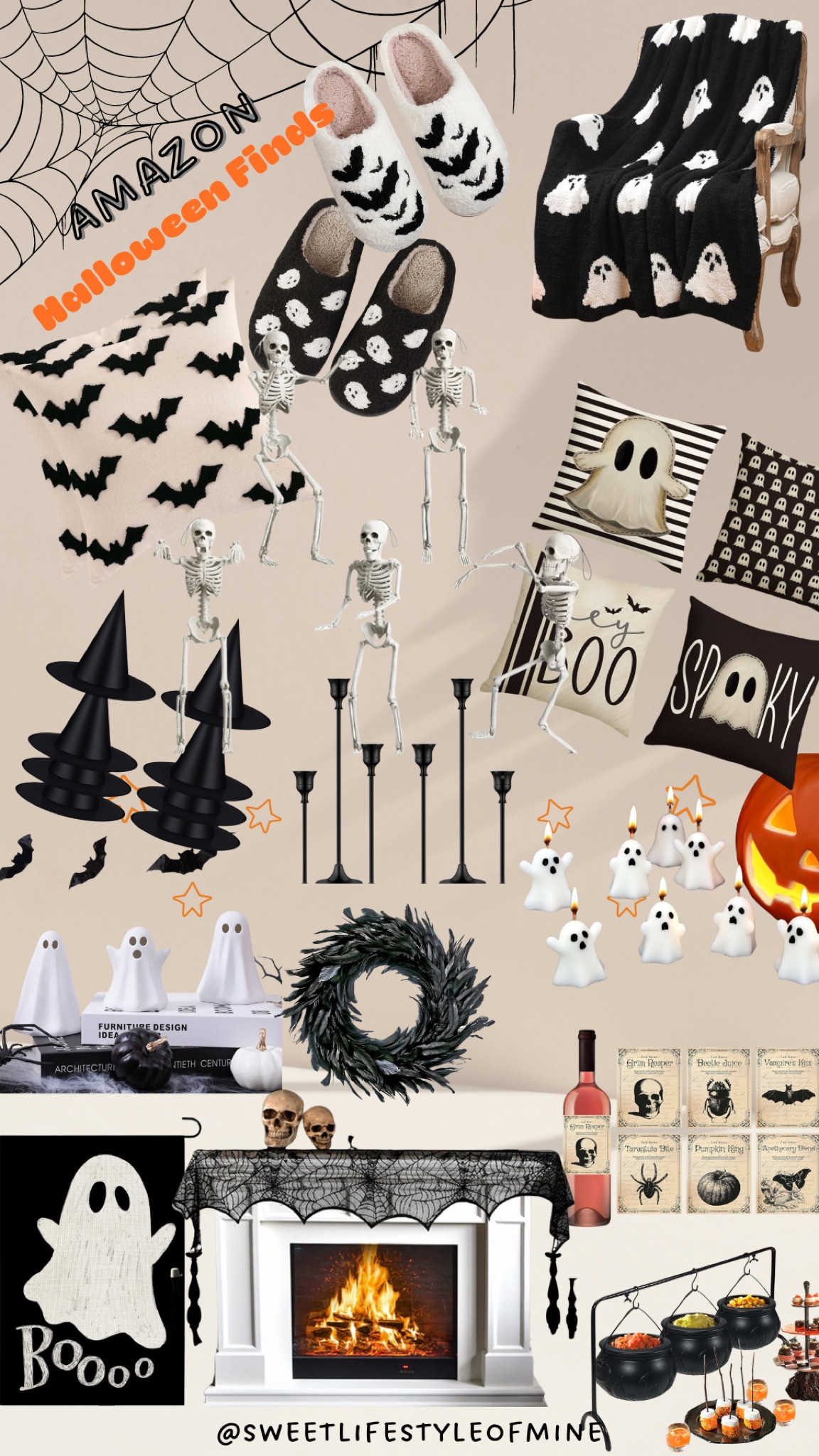 Spooky but make it cute! 🎃👻 Check out my fave Halloween home decor finds from Amazon! Swipe for all the cute, festive vibes to transform your space. 🖤🕸️ #HalloweenDecor #AmazonFinds #SpookySeason

#LTKHalloween #LTKHome #LTKSeasonal