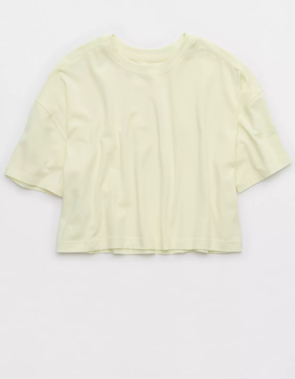 OFFLINE By Aerie Let's Stretch Cropped T-Shirt | Aerie