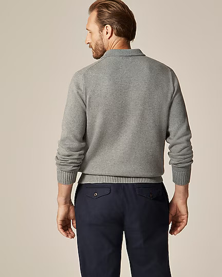 Heritage cotton sweater-polo | J. Crew US