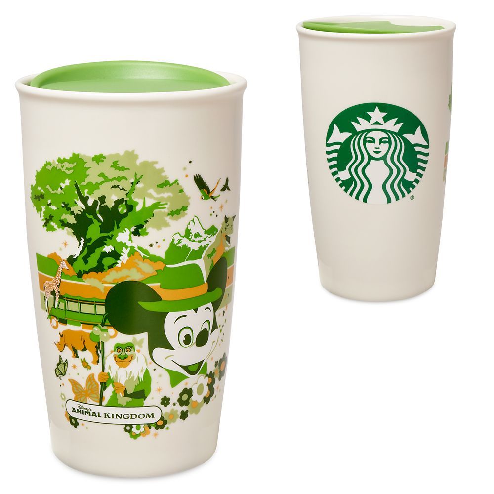 Disney's Animal Kingdom Starbucks Ceramic Travel Tumbler | Disney Store