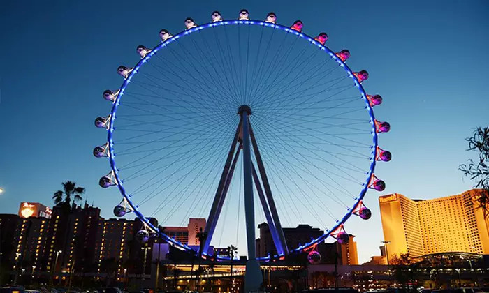 High Roller Observation Wheel at the LINQ - Anytime, Daytime, or Happy Half-Hour Tickets with Ope... | Groupon North America