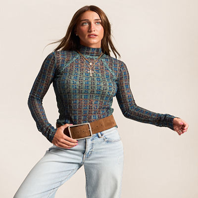 Lyric Plaid Layering Top | Buckle