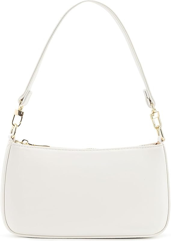 NIUEIMEE ZHOU Shoulder Bag for Women Retro Vegan Leather Classic Clutch Tote HandBags Purses with... | Amazon (US)