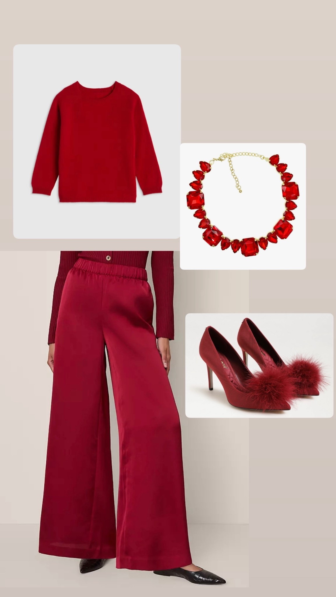  Cocktails anyone? A rich red look to ring in holiday cheer 
