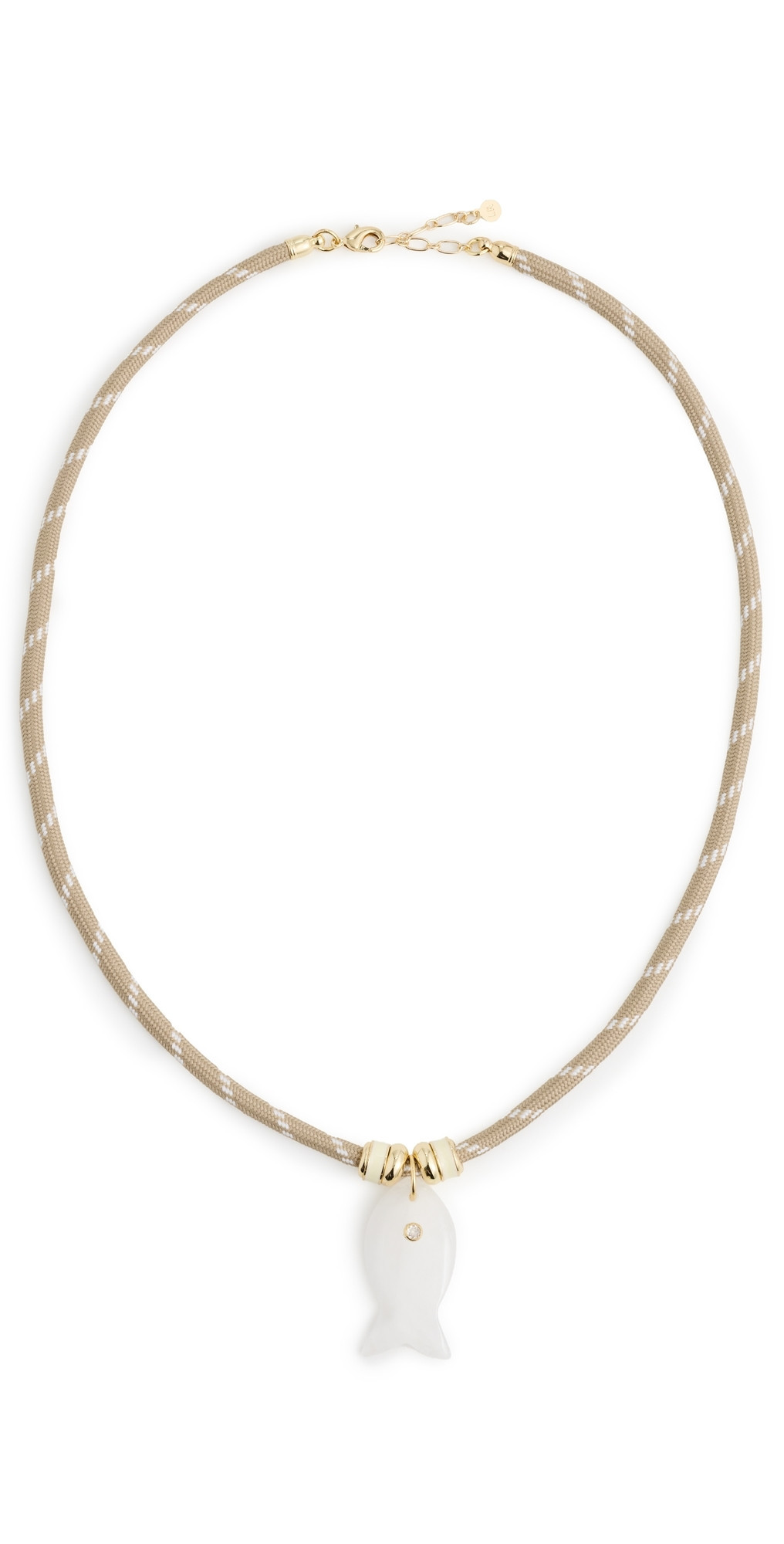 Lacey Ryan Paracord Fish Necklace White One Size | Shopbop