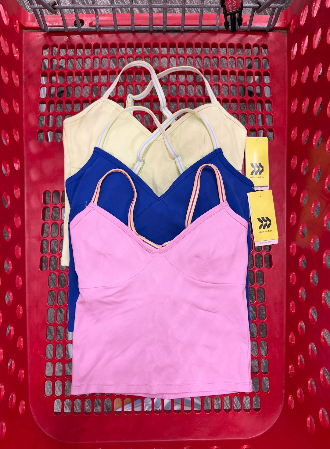 This soft v-neck cami tank from Target is one of those basics you end up reaching for constantly. It’s lightweight, comfortable, and has built-in support which makes it perfect for workouts, walks, errands, or layering all summer long. Such a good everyday staple and the fit is so flattering. 

 #LTKSeasonal #LTKActive #LTKSaleAlert