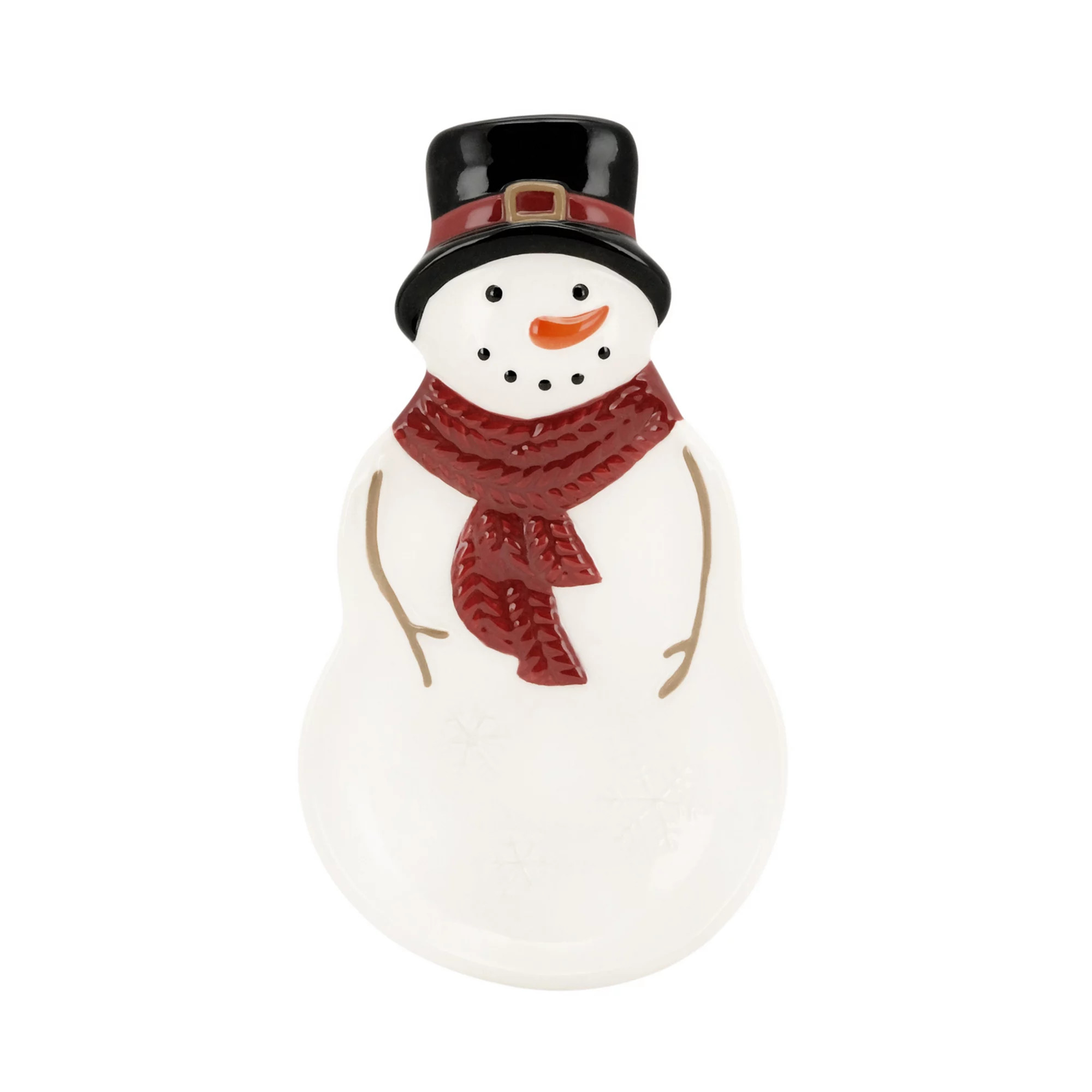 St. Nicholas Square® Yuletide Snowman Spoon Rest, Red | Kohl's
