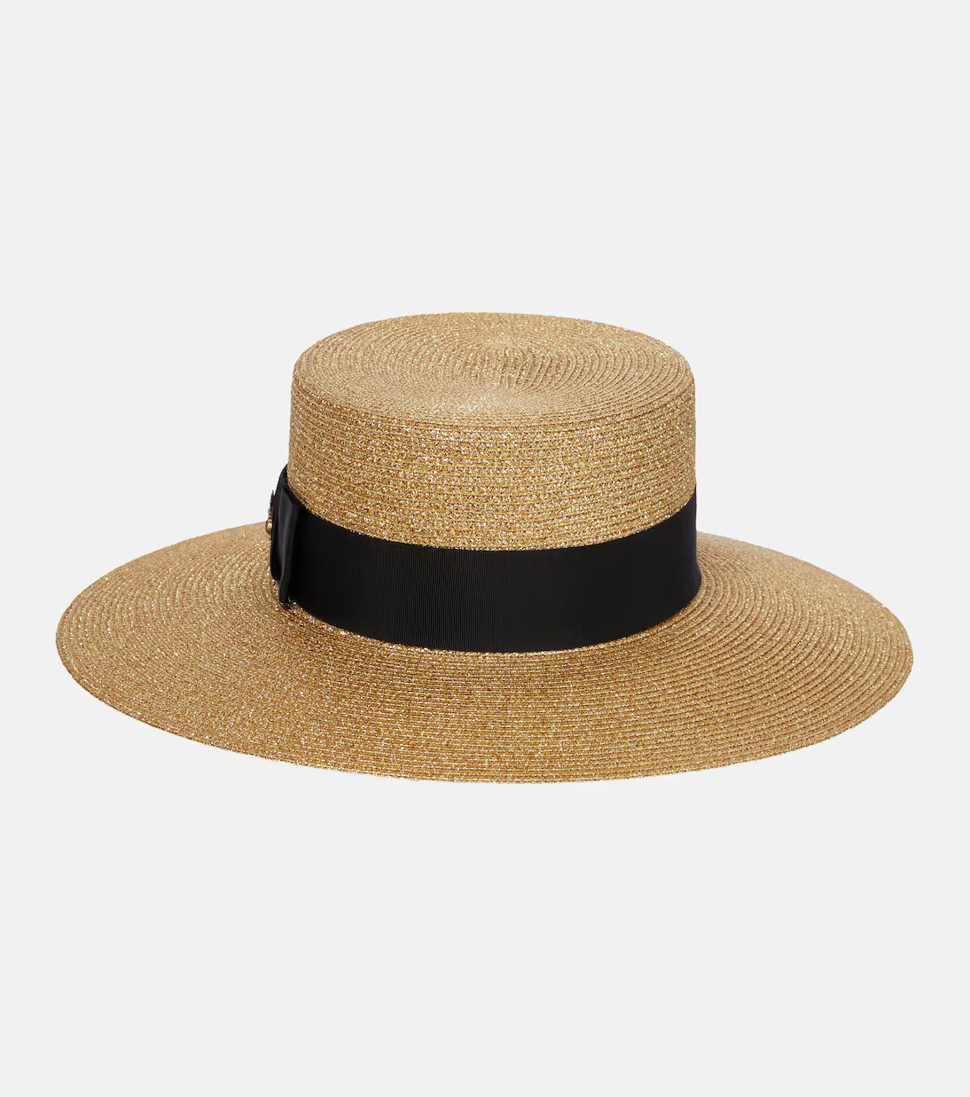 Embellished lamé straw hat | Mytheresa (INTL)