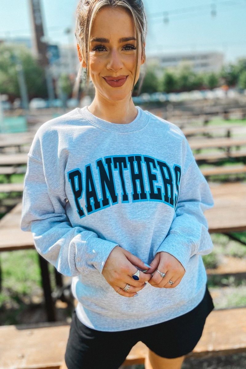 Panthers Block Sweatshirt | Girl Tribe Co.