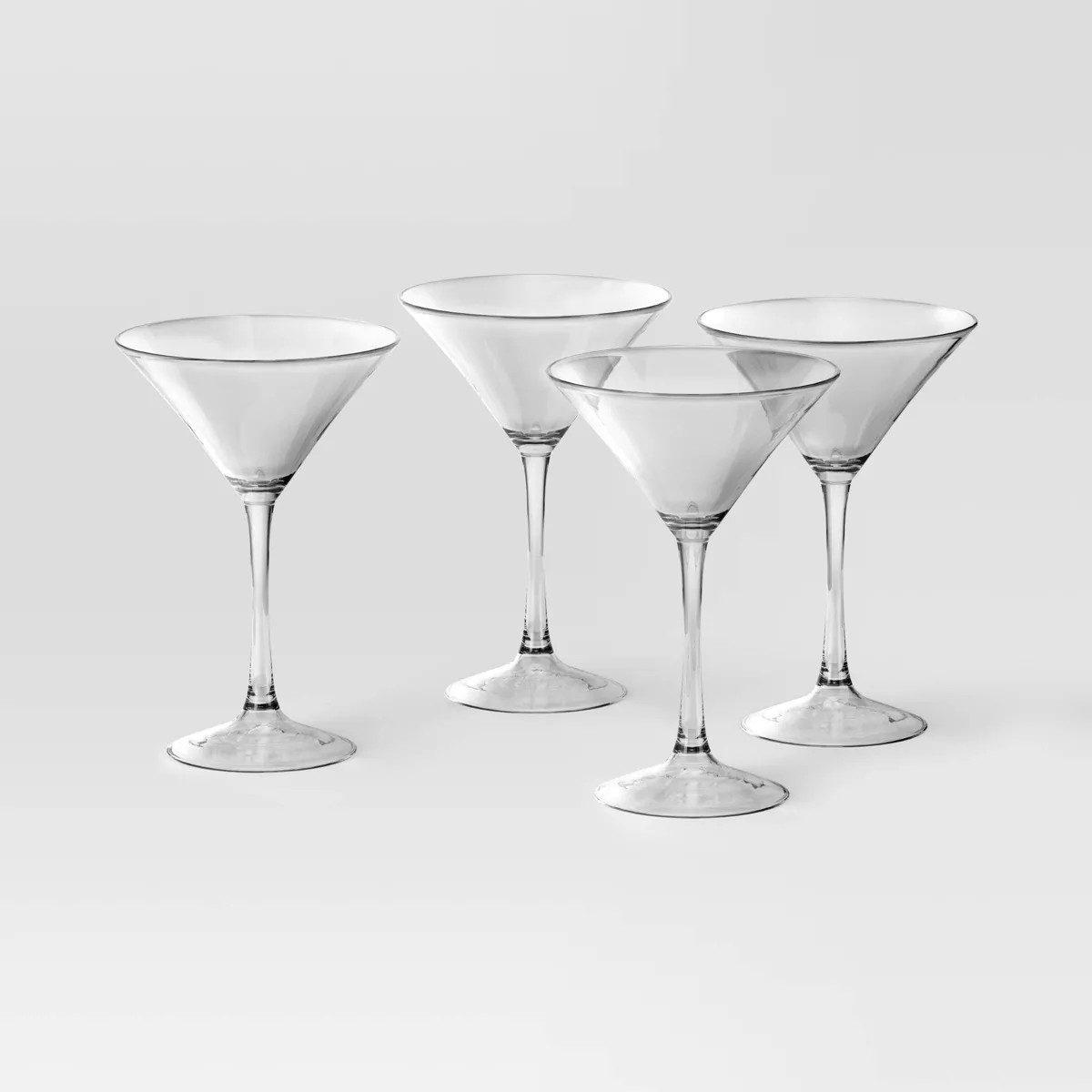 4pk Entertaining Martini Cocktail Glass Set - Threshold™ | Target