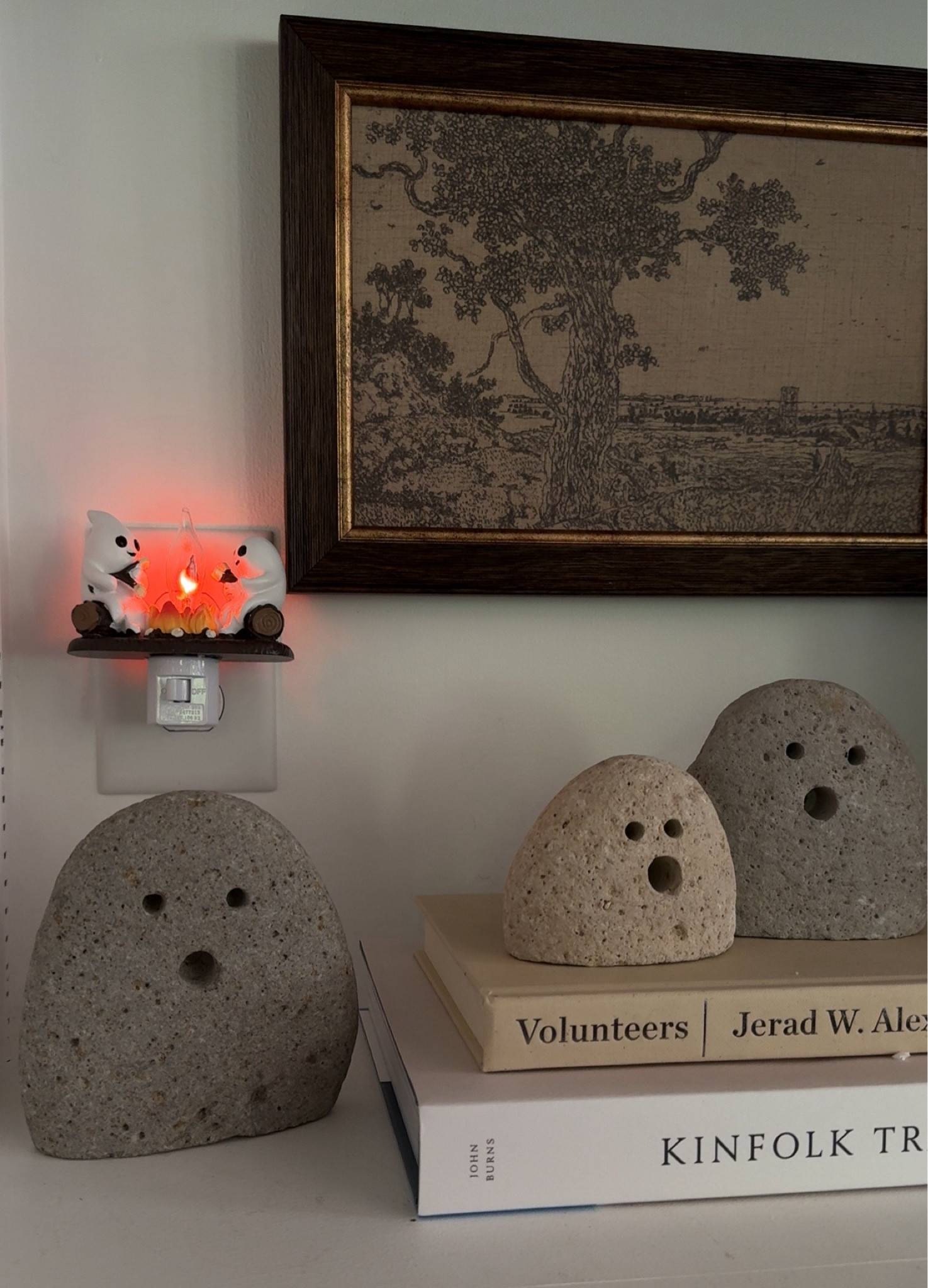 Cutie Ghost rocks 🥹🫶🏻👻 🪨 

#LTKSeasonal #LTKHome