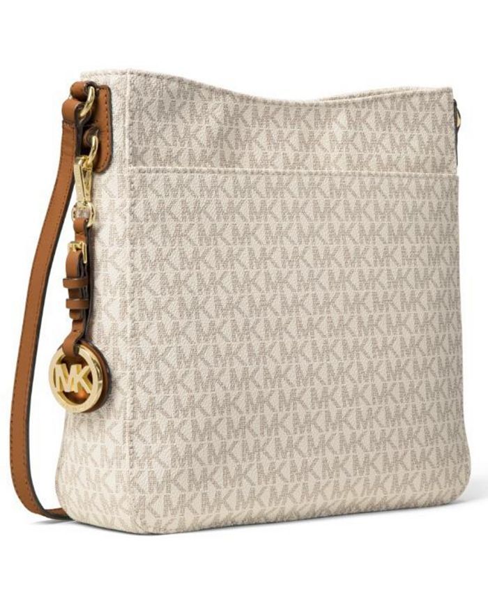 Michael Kors Signature Jet Set North South Travel Messenger Bag & Reviews - Handbags & Accessorie... | Macys (US)