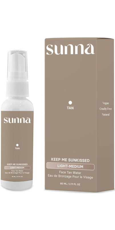 Sunna Tan Face Tan Water Light/Medium | Well.ca