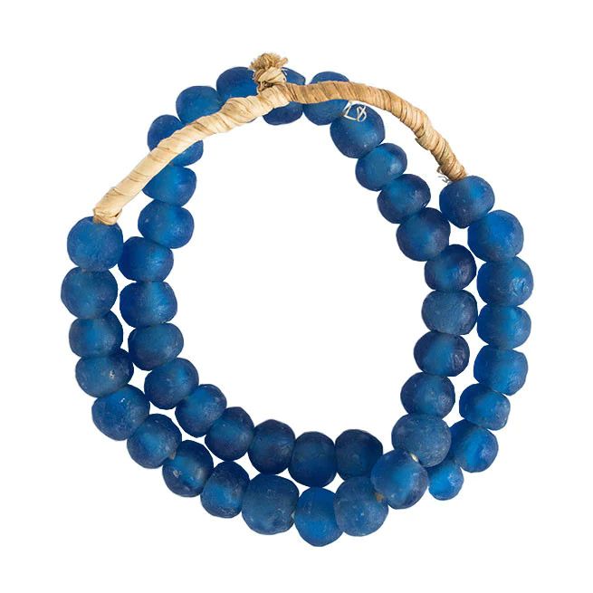 Venice Blue Sea Glass Beads | McGee & Co.