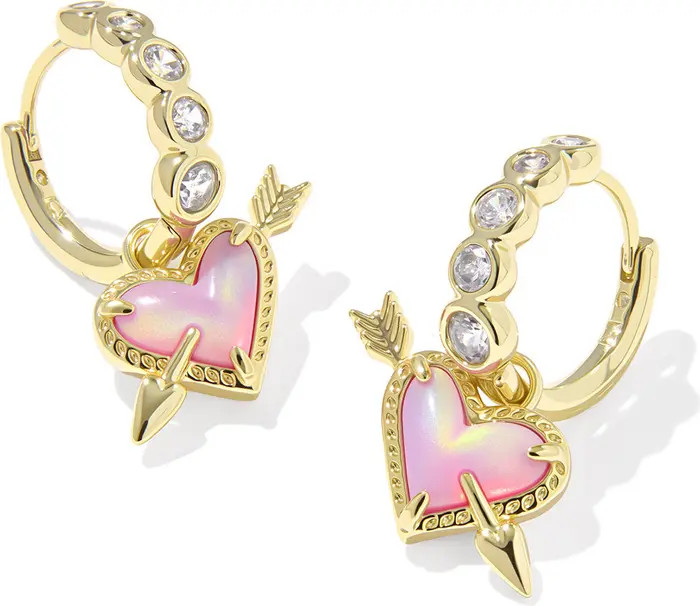 Ari Heart & Arrow Convertible Huggie Hoop Earrings | Nordstrom