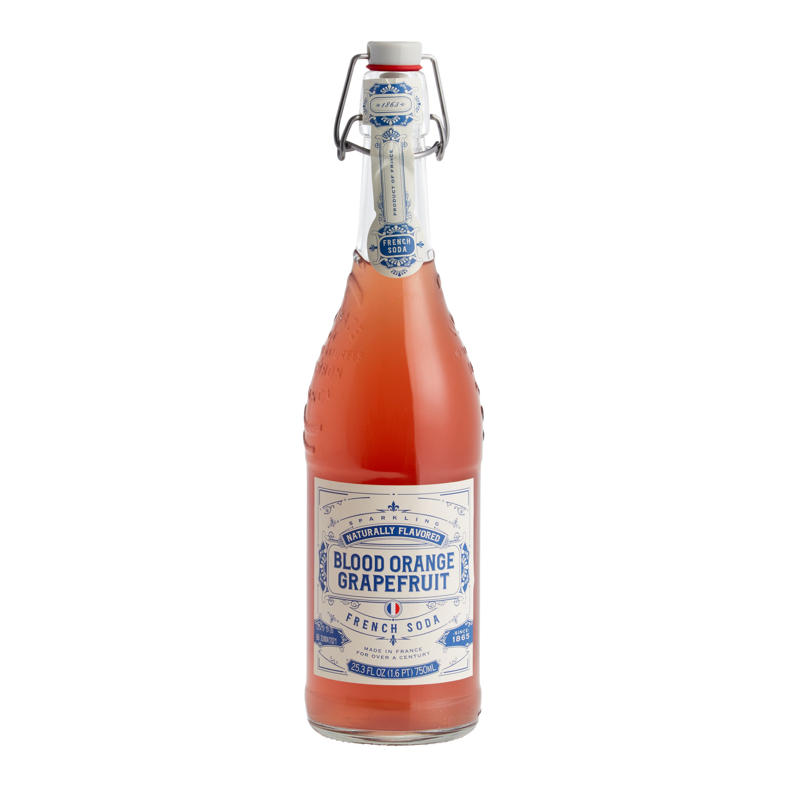 Sparkling Blood Orange Grapefruit French Soda | World Market