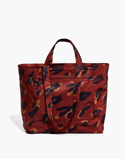 The (Re)sourced Tote Bag in Painted Leopard | Madewell