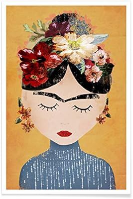 Juniqe® Posters 30x45cm Frida Kahlo Nursery & Art for Kids - Design Frida (Format: Portrait) - P... | Amazon (UK)