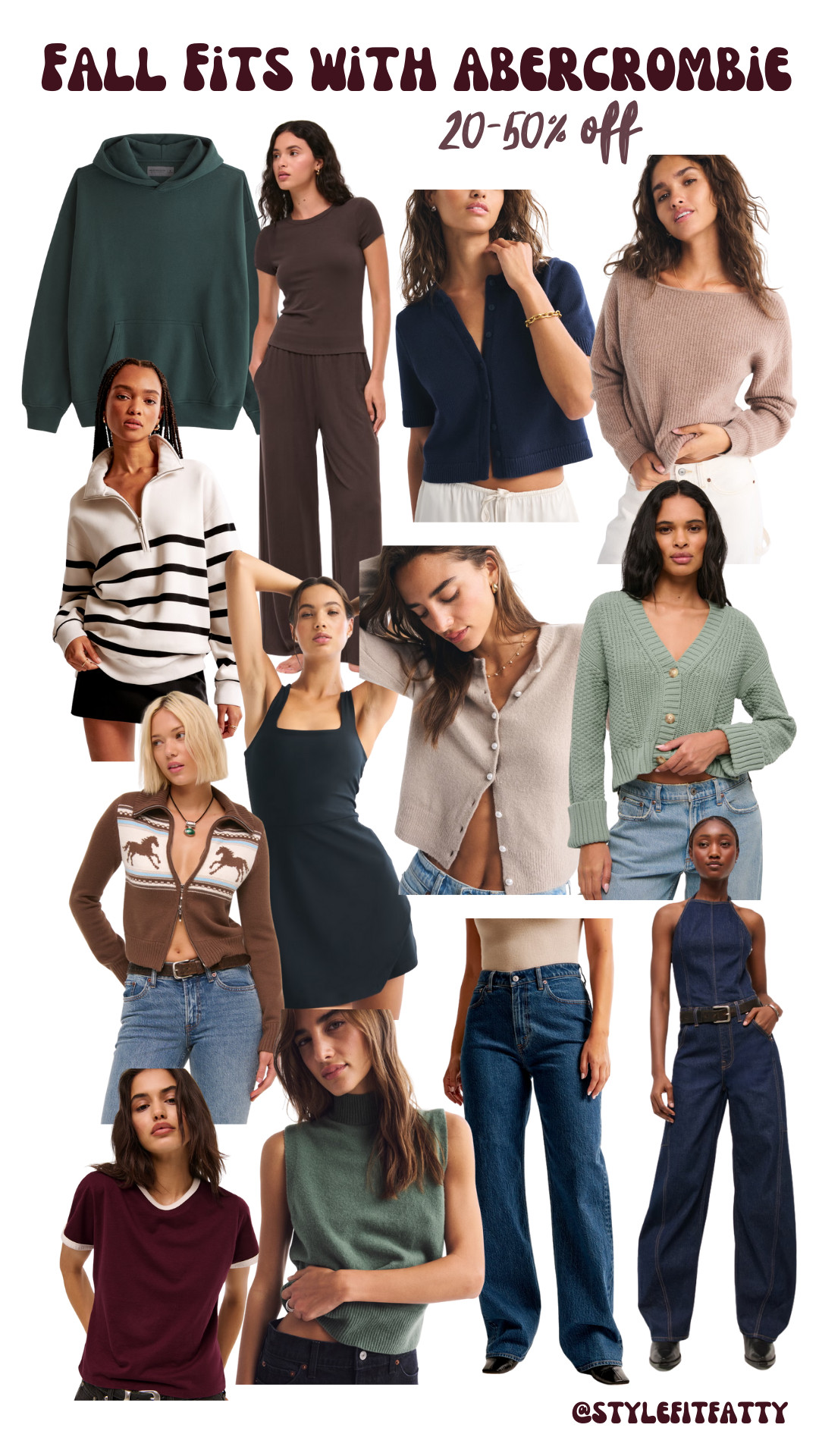 Fall fits with Abercrombie! 20-50% off almost everything! #afsale #affits #ootd 

 #LTKSeasonal #LTKSaleAlert #LTKStyleTip