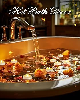 Homemory 24Pack 2\u201d Flameless Led Floating Candles, 200 Hour Plastic Battery Operated Flicker... | Amazon (US)