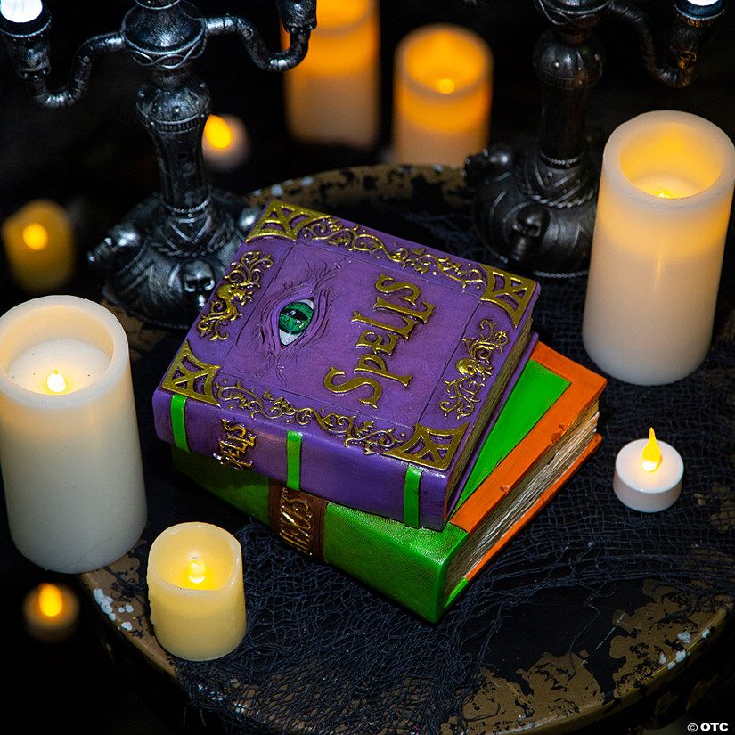 Halloween Eye Spellbooks Tabletop Halloween Decoration | Oriental Trading Company