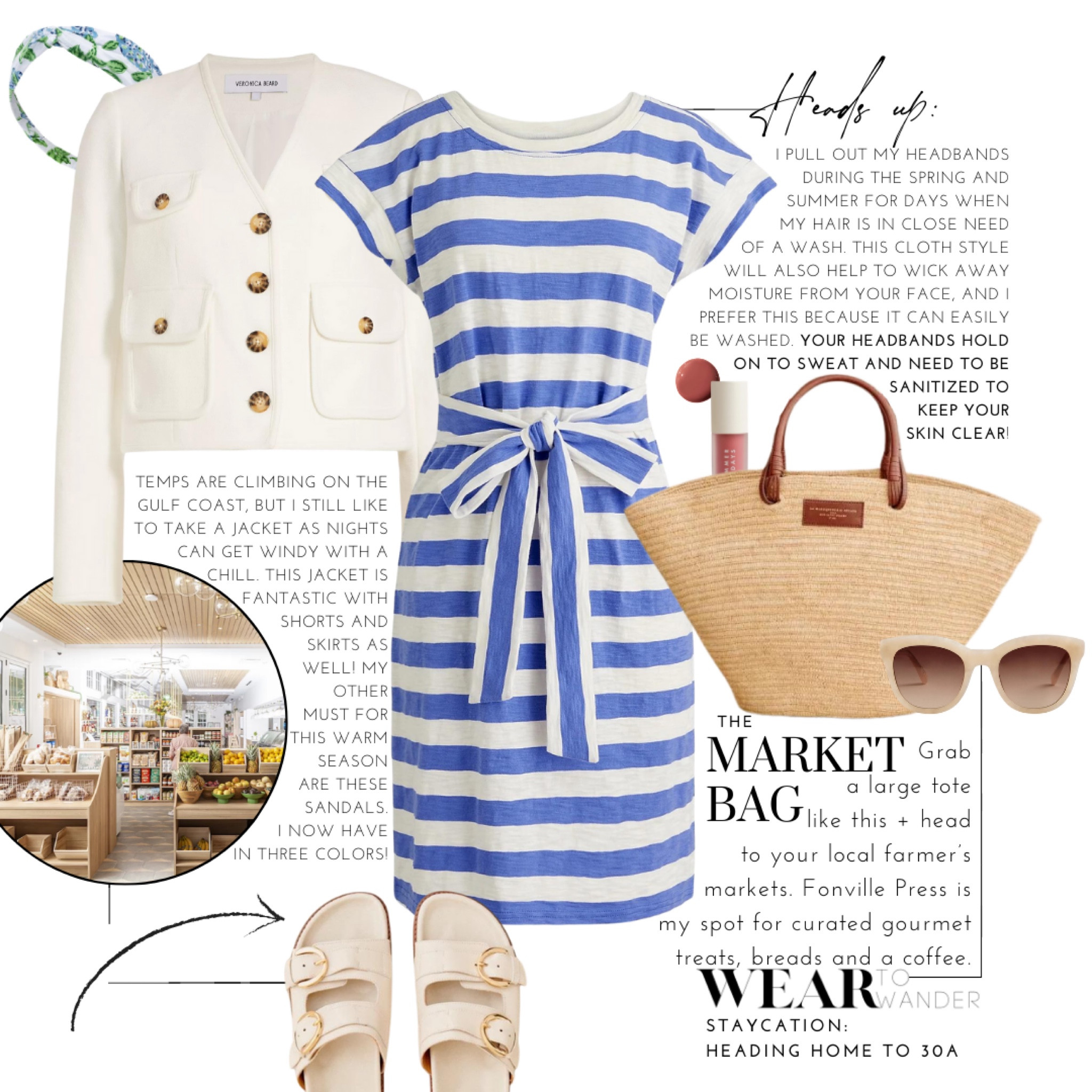 Today happens to be my sweet mom’s birthday, so what better time than to take you all with me on a staycation in my hometown area. From an early age she taught me about the 10 minute vacation where she’d get away to the beach and watch the waves come in. This was a regular occurrence for her and from time to time I’d go with her.

We’d dig out feet into the sand and focus on the crashing waves. I always knew our time was up when my feet had sunk in and my ankles were now covered. Sometimes we’d talk when the waves were quieter but most of these little vacations were spent in silence. Much can be said and felt even in silence, and getting to that place of quiet comfort is the vacation I often need. So whether you have ten minutes, or a whole weekend to explore I hope you take this as a sign to enjoy where you’re living. Find your spot for a ten minute vacation and mentally take it easy. 

Many of your are heading to my hometown area of 30a and Destin this spring and summer, so I’m sharing my favorite spots from a true local’s perspective. If you are heading there and have a question about it, please reach out! I love my beach town home and will happily answer questions you have.  

Tonight’s looks all include pieces from @heidicareydesigns. I’d highly recommend their beautiful line of pajamas and accessories for your staycation starting point! #heidicareydesign 



#LTKSeasonal #LTKstyletip #LTKmidsize