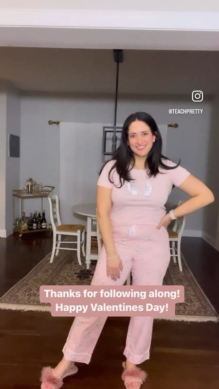 Happy Valentines Day! 💕

Thanks for following along for these past 14 days of looks. Ending this series with the cutest 🐱 pajamas! 

#valentinesdaypajamas #valentinesdaylook #valentinesday23 #galentinesdayparty #cozypajamas #catladylife 

#LTKSeasonal #LTKGiftGuide #LTKFind