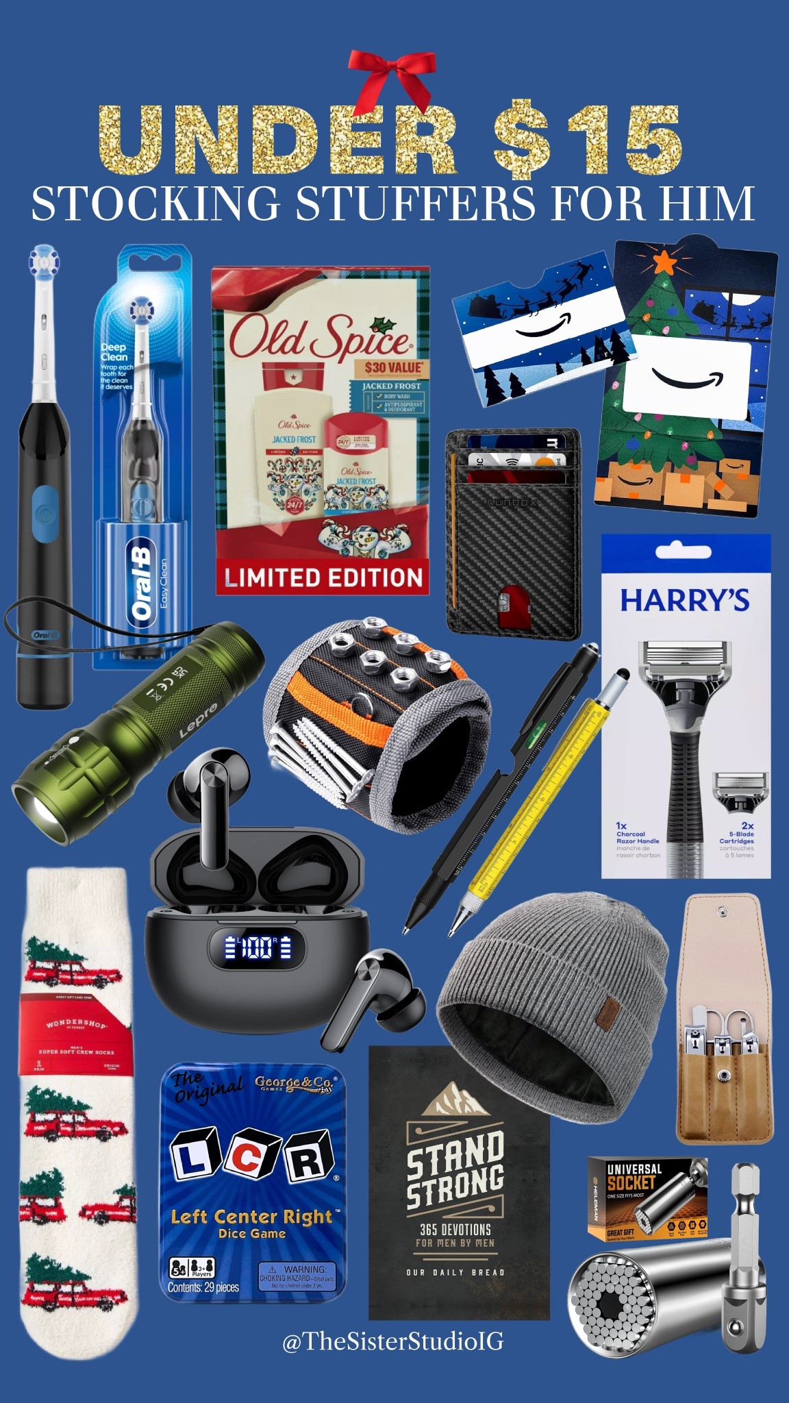 Stocking stuffers for him under $15!

#LTKHoliday #LTKGiftGuide #LTKFindsUnder50