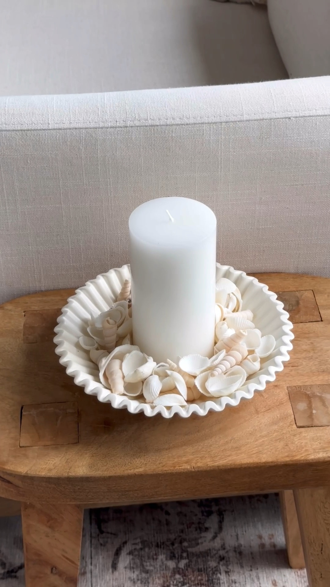 Coastal decor moment using affordable pieces from Walmart 🐚

#LTKHome #LTKSeasonal