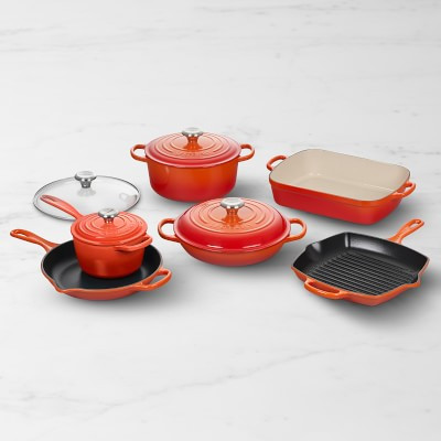 Le Creuset Signature Enameled Cast Iron 10-Piece Cookware Set | Williams-Sonoma