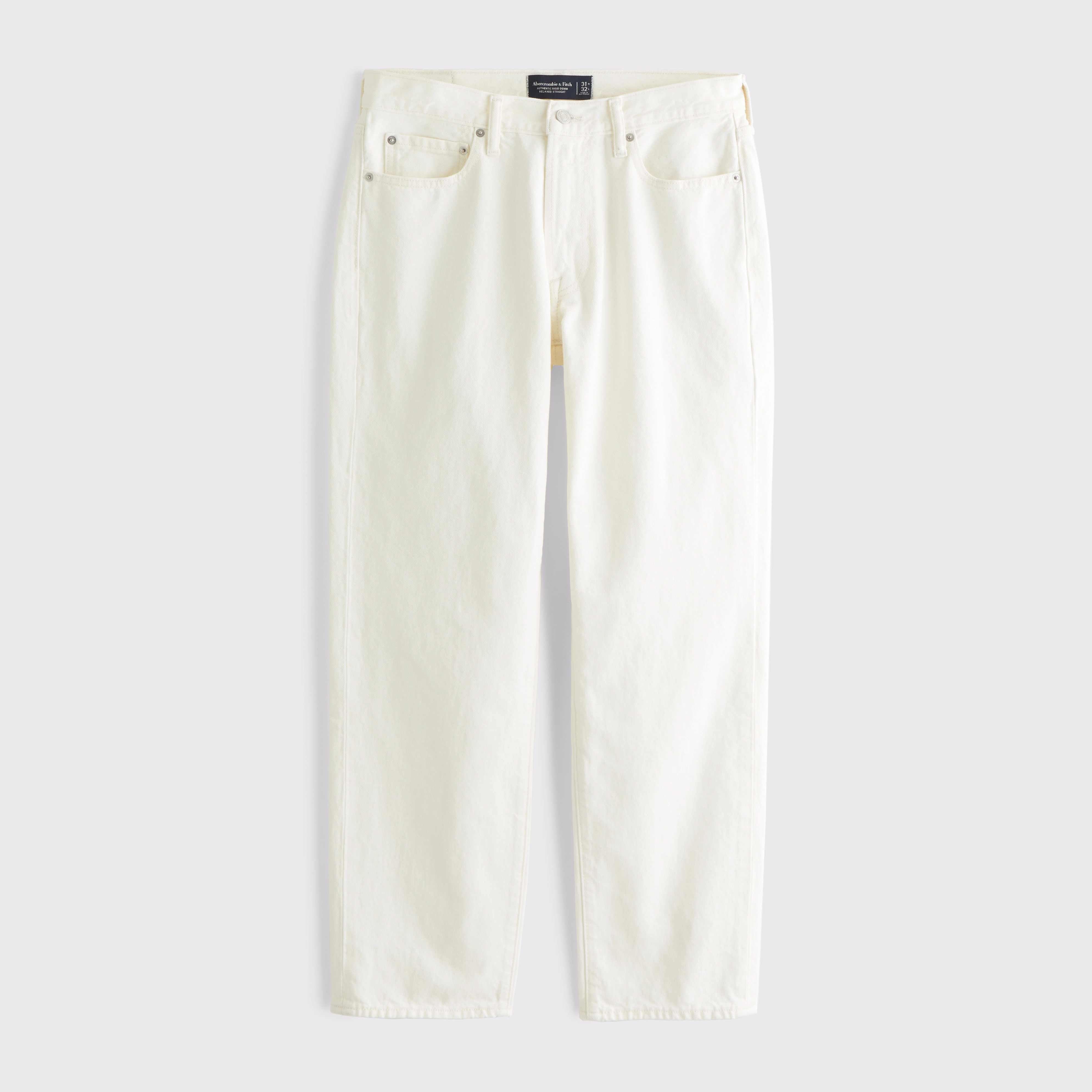 Relaxed Straight Jean | Abercrombie & Fitch (US)