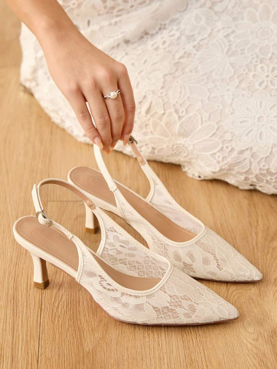 CUCCOO HITCHD Women's Fashion Black Pointed Toe Stiletto High Heels, Suitable For Commuting, Dati... | SHEIN