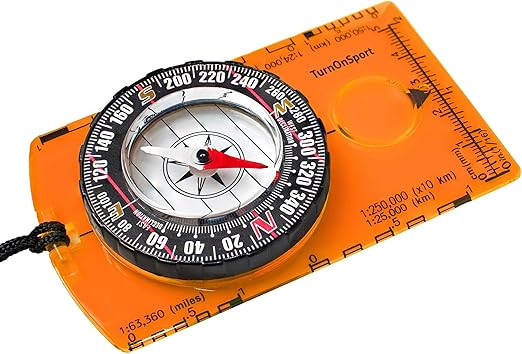 Orienteering Compass Hiking Backpacking Compass | Advanced Scout Compass Camping Navigation - Boy... | Amazon (US)