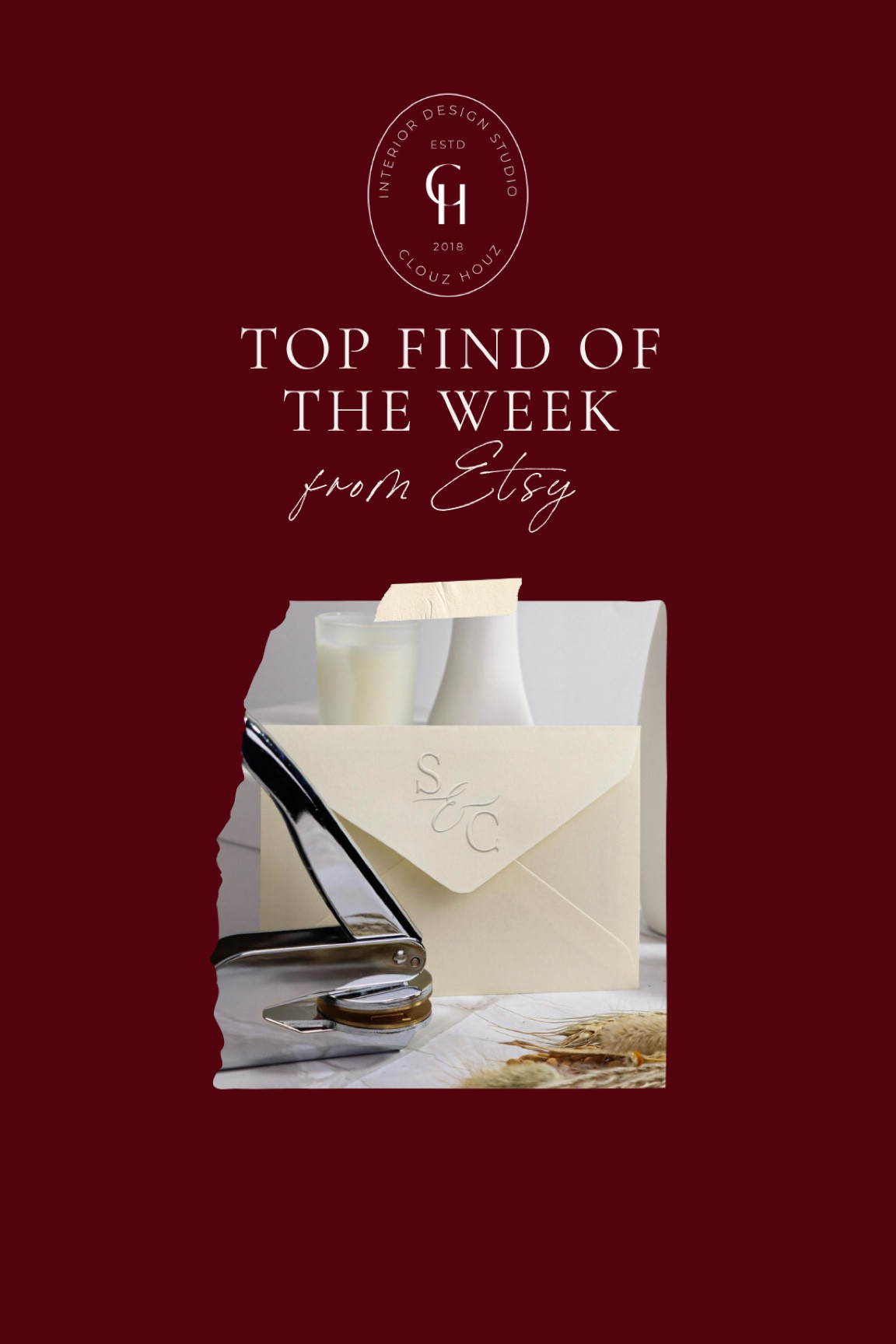 We have this embosser in our office and I love it for adding a personalized and thoughtful touch to your stationary, letters, notes, etc! Customize with your logo or initials and it’s the easiest tool to use! 

#LTKGiftGuide #LTKHome #LTKWedding