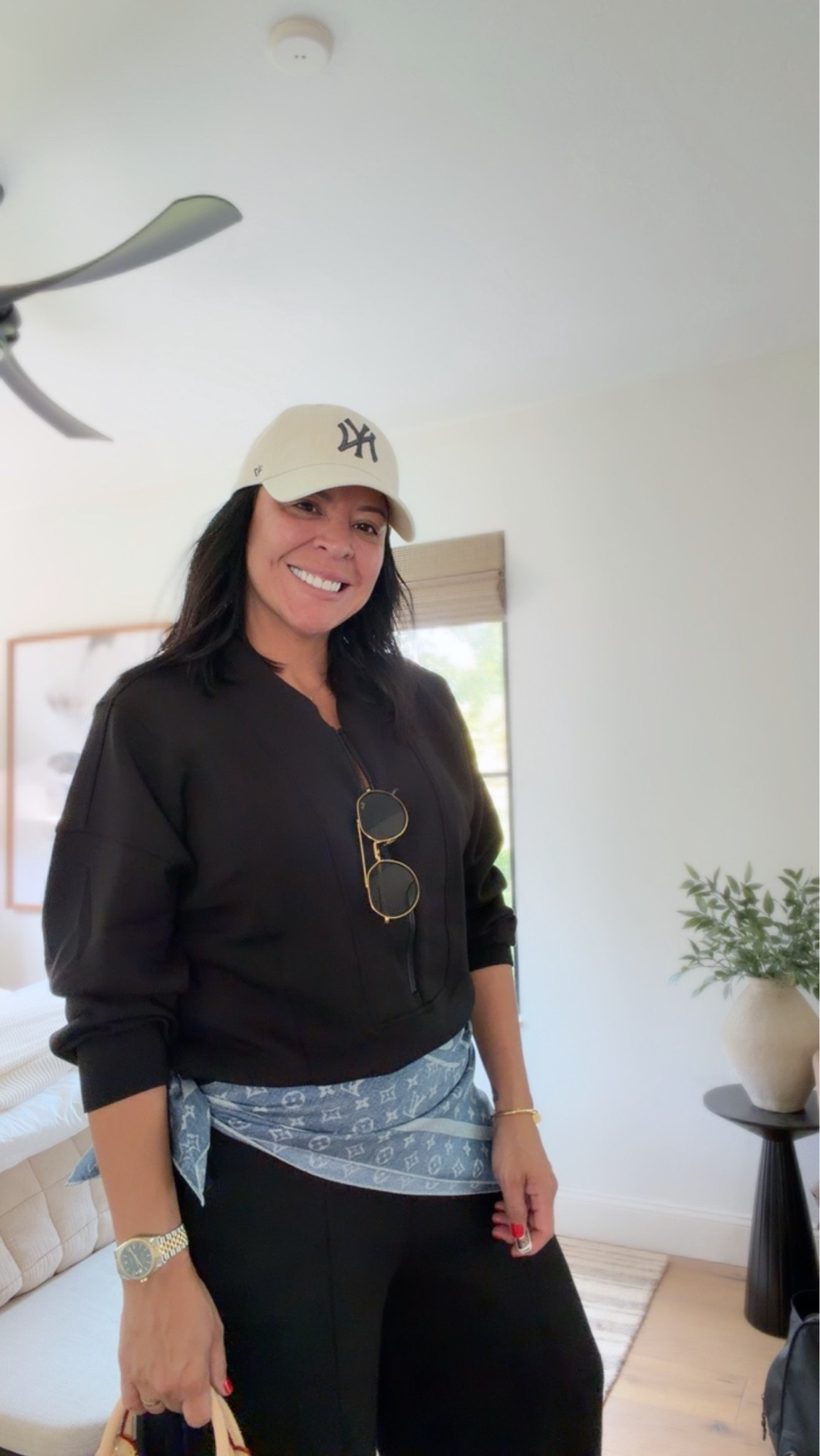 Comfortable enough for a long travel day, but still cute, flattering and put together enough to wear when you get to where you are going 🙌🏾. I’m wearing a size large.

ALSO, we currently have a code for 25% off! Use code AE25

#LTKSaleAlert #LTKMidsize #LTKTravel