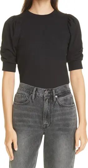 Frankie Puff Sleeve Cotton Blouse | Nordstrom