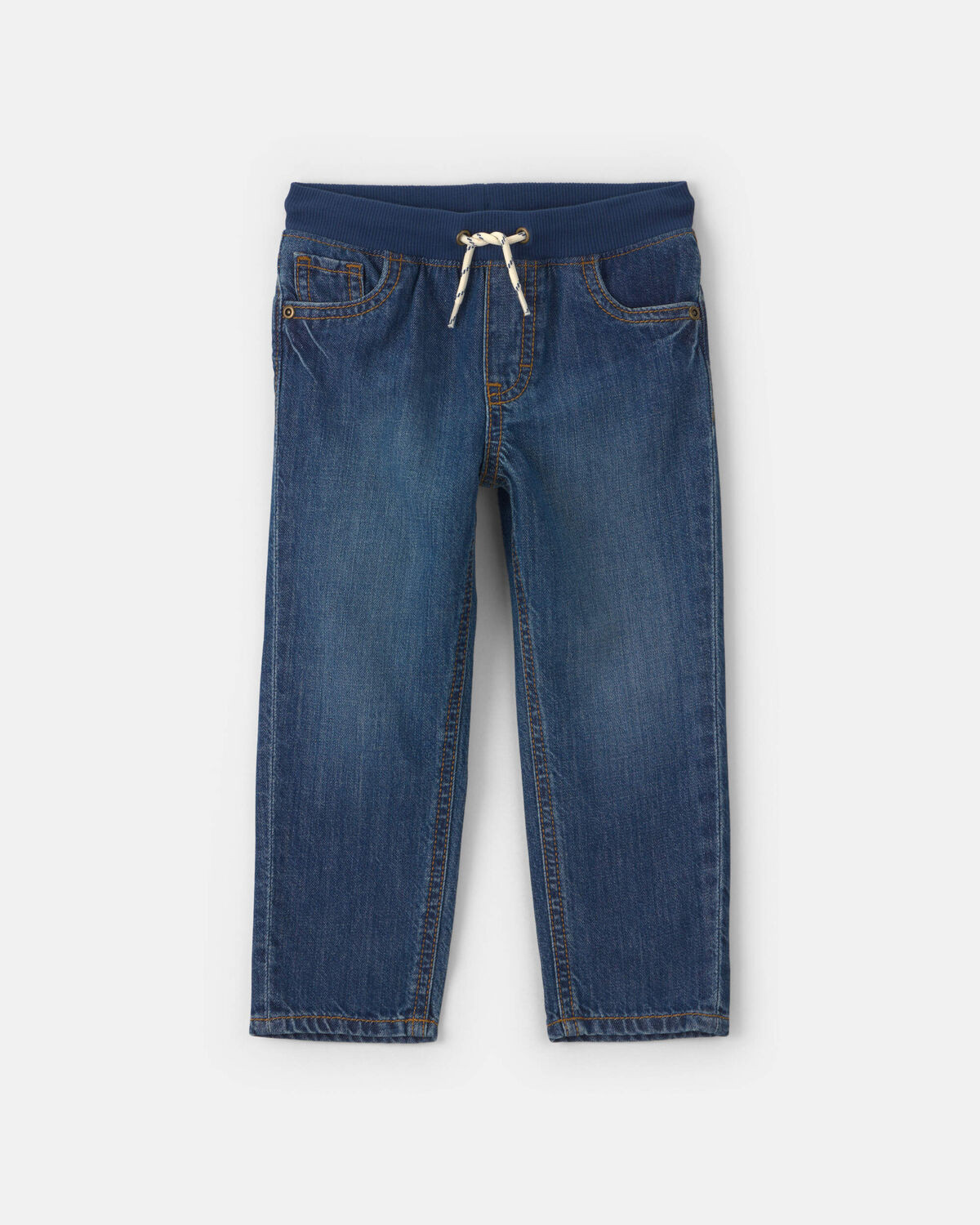 Toddler Boy Denim Pull-On Jeans - Dark Wash | Carter's Inc