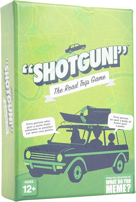 WHAT DO YOU MEME? Shotgun! - The Road Trip Car Game for Families, Travel Games and Road Trip Acti... | Amazon (US)
