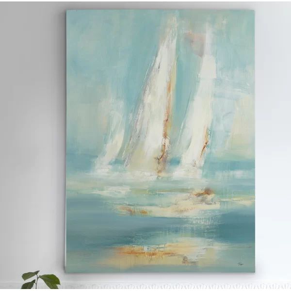 Sail With Me - Wrapped Canvas Print | Wayfair North America
