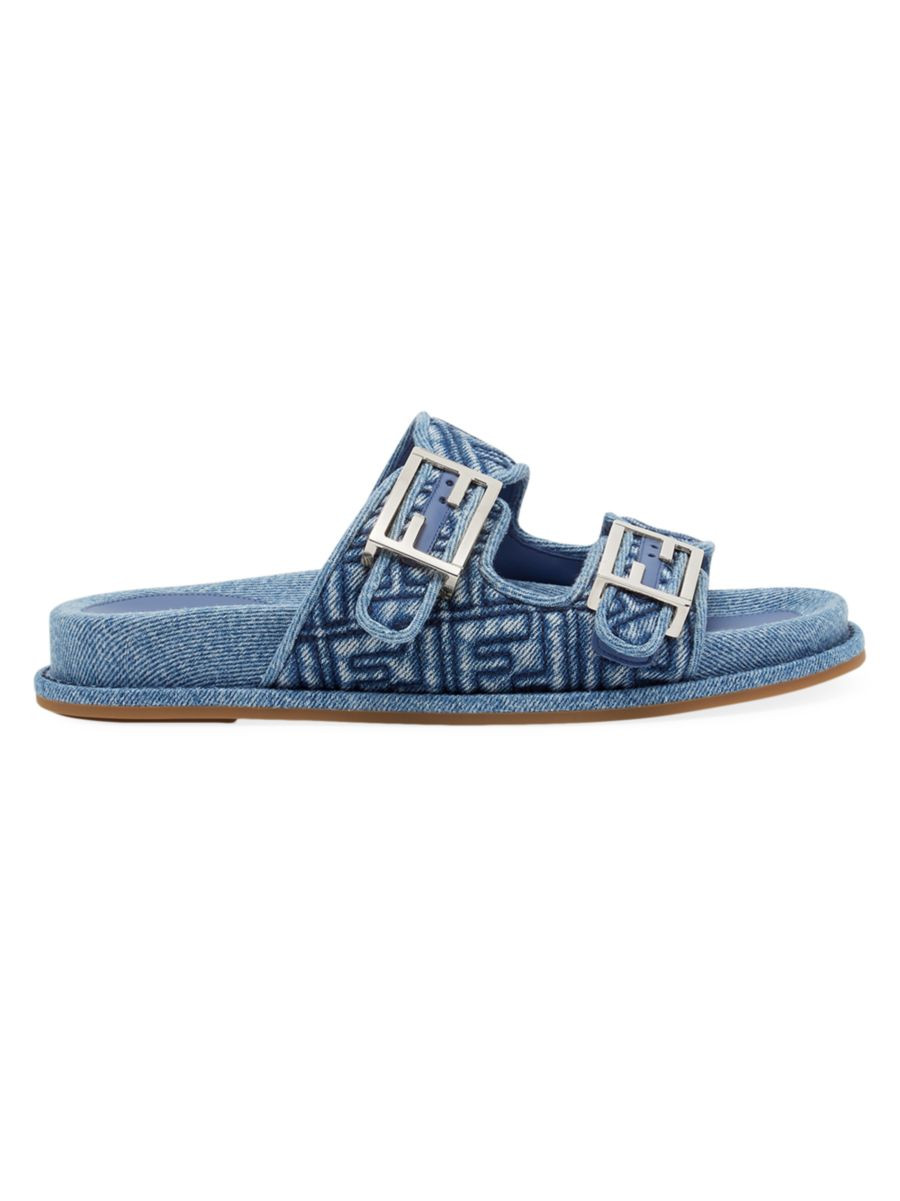 FF Feel Denim Sandals | Saks Fifth Avenue