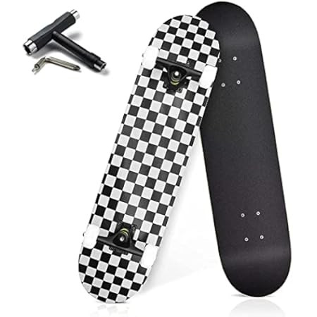 Checkered Skateboard | Amazon (US)