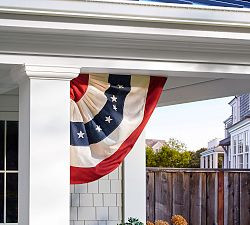 Heritage American Flag Corner Bunting | Pottery Barn (US)